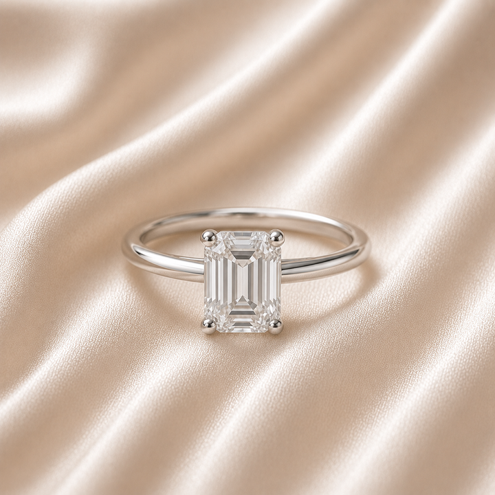 Emerald Cut Rings