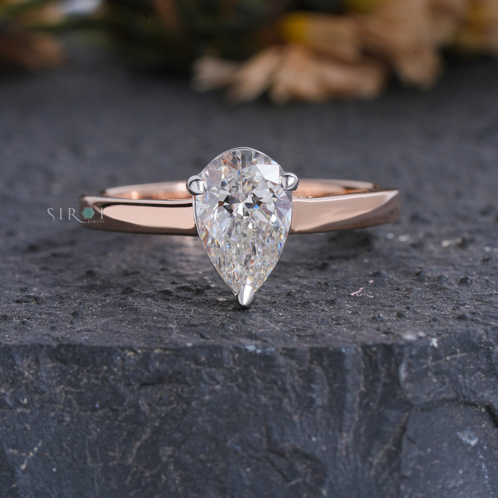 Radiant & Emerald Cut Multi-Stone Diamond Ring – Art Deco Inspired Engagement Ring