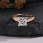 Elegance Princess Diamond Solitaire Ring