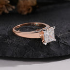 Elegance Princess Diamond Solitaire Ring