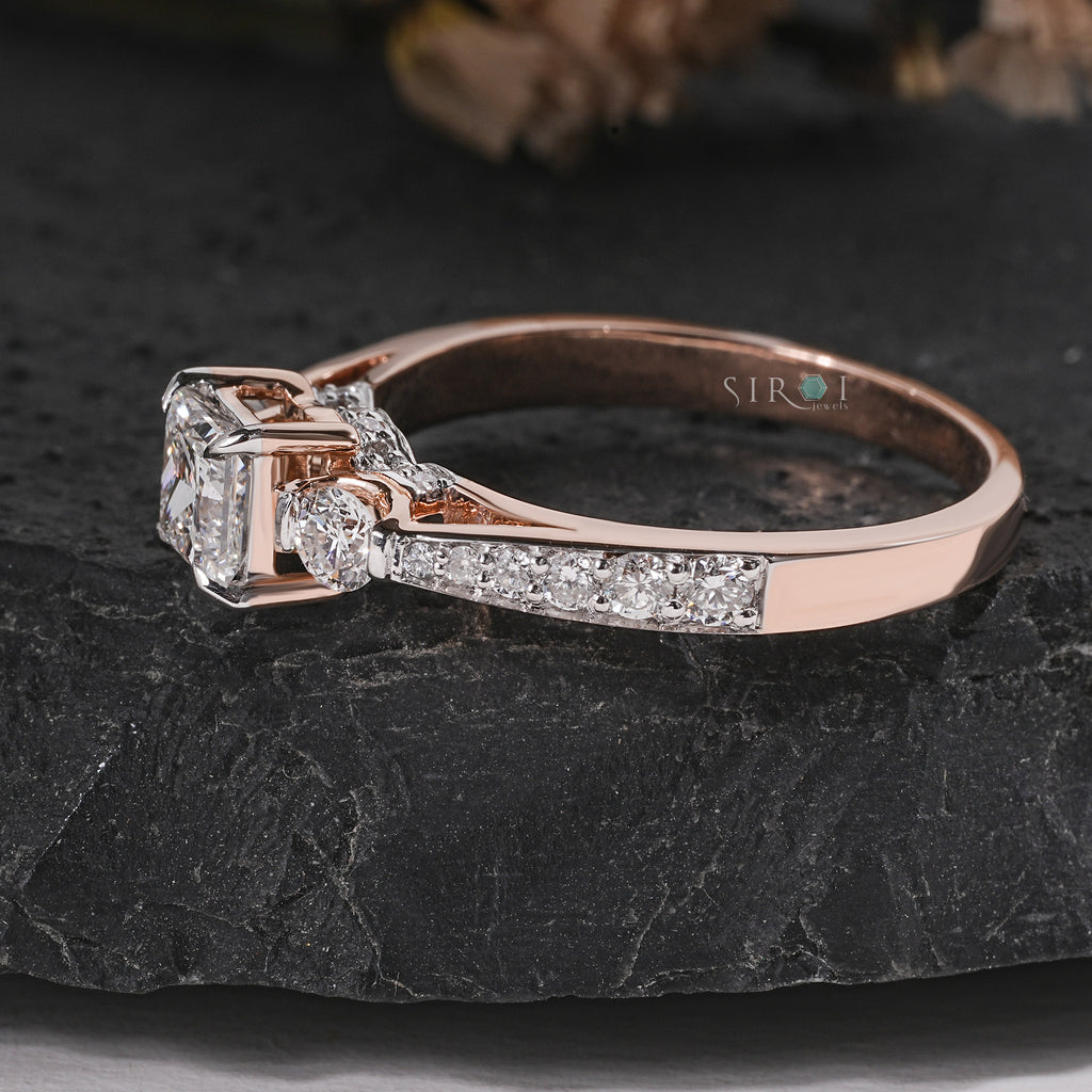 Royal Princess Trio Diamond Ring