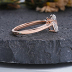 Radiant & Emerald Cut Multi-Stone Diamond Ring – Art Deco Inspired Engagement Ring