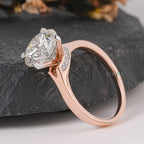 The Elegance Round Brilliant Cut Engagement Ring