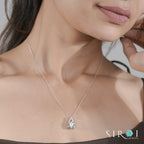 Brilliant Round Diamond Promise Pendant
