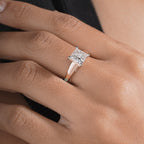 Elegance Princess Diamond Solitaire Ring