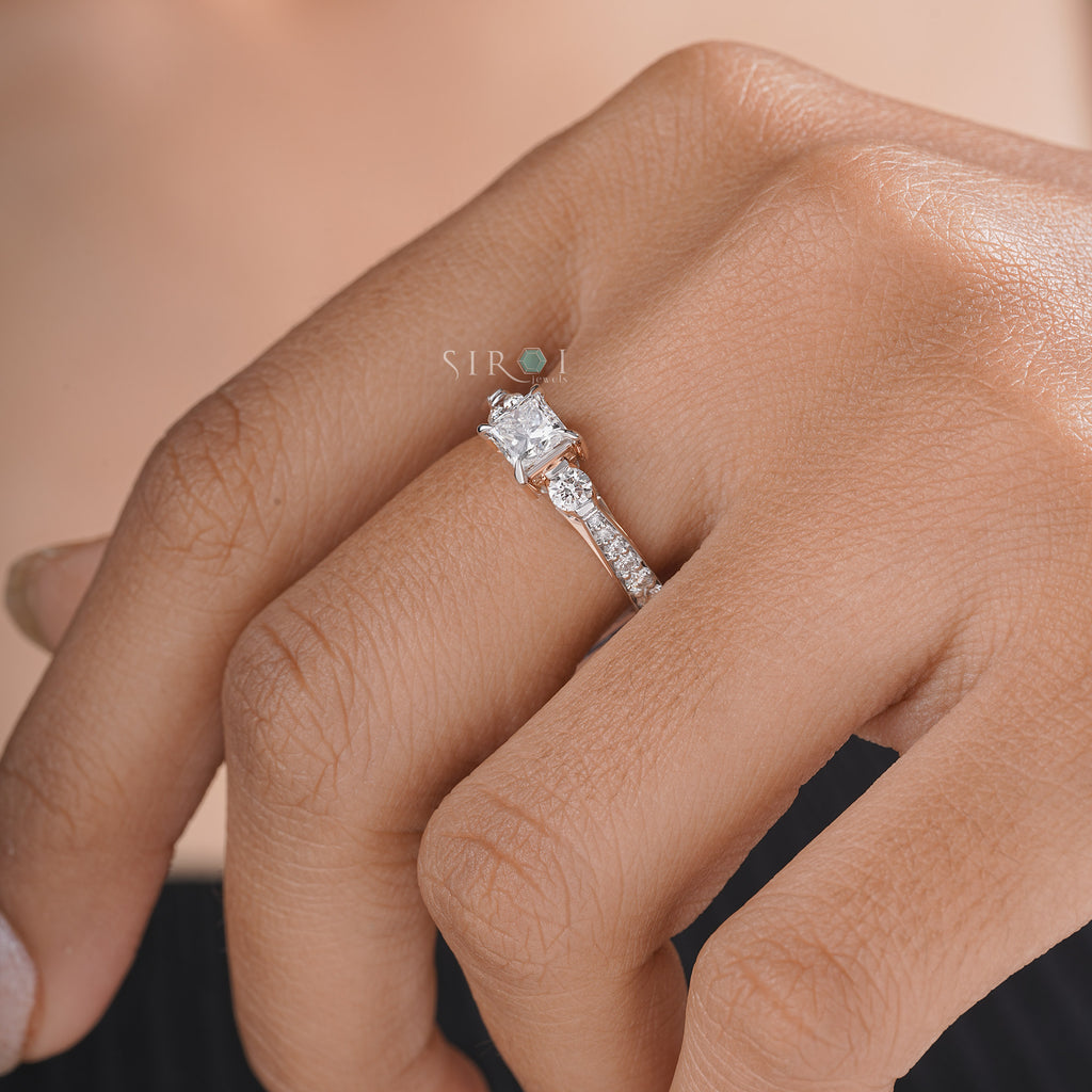 Royal Princess Trio Diamond Ring