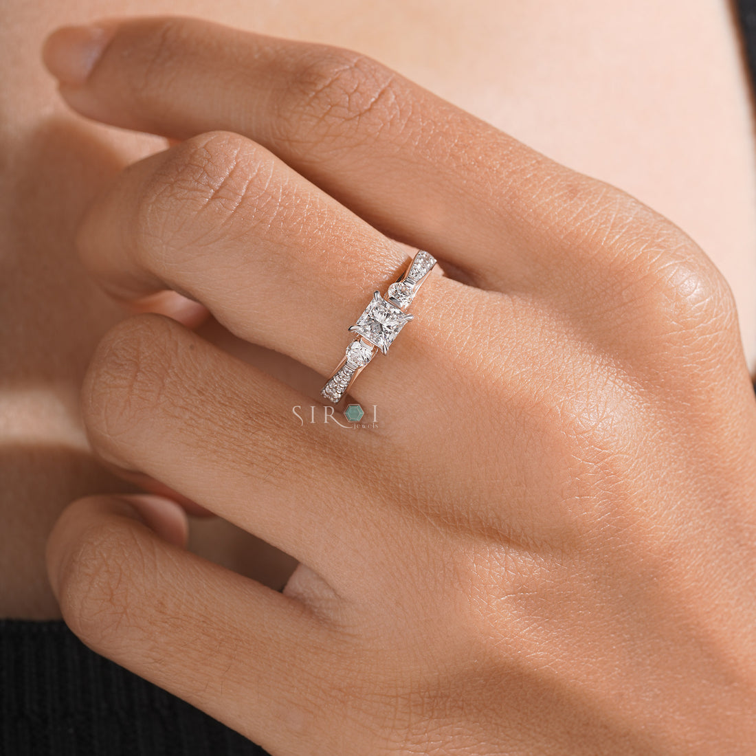Royal Princess Trio Diamond Ring