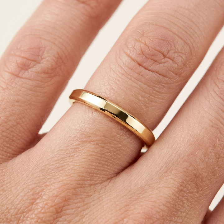 Pear Cut Diamond Bezel Ring, Yellow Gold Bridal Set, Teardrop Stacking Rings