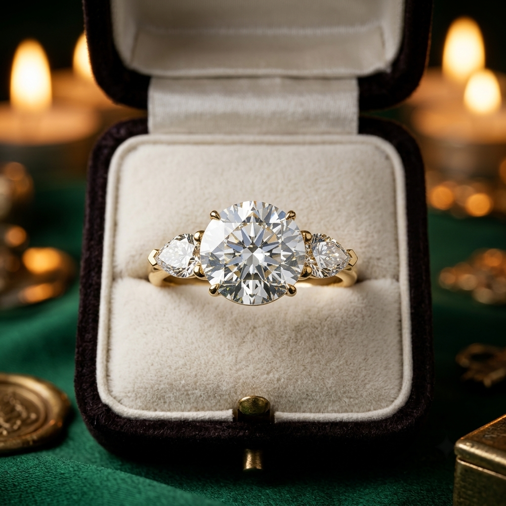 Three-Stone Engagement Ring